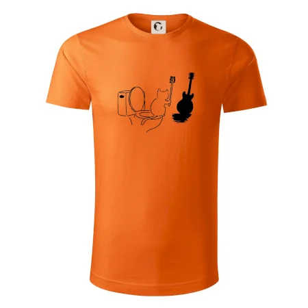Kočka a kytara WC
