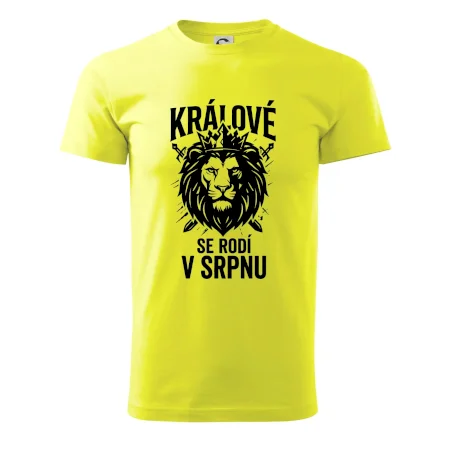 Lev a meče králové se rodí v srpnu