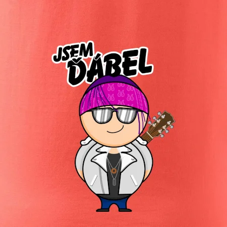 Jsem ďábel muzikant rocker