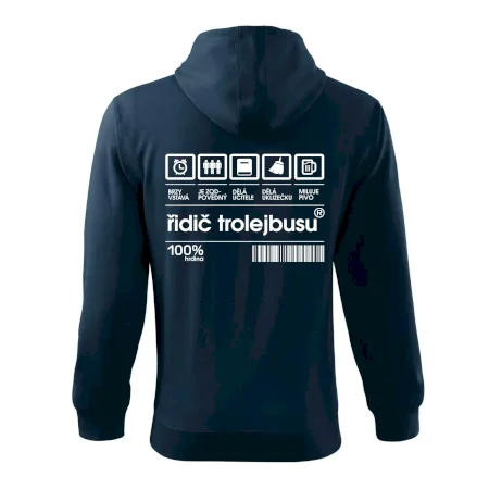 Čárový kód -  Řidič trolejbusu