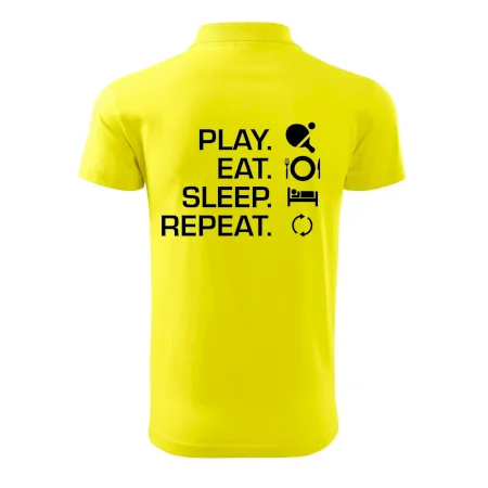 Stolní tenis - eat sleep