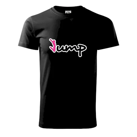 Jump - nápis a panáček