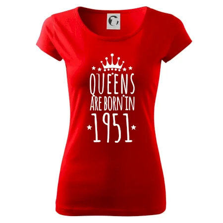 Queens are born in 1951