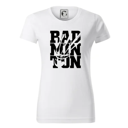 Badminton nápis