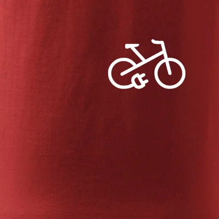 Obrázek kola na prsu ebike