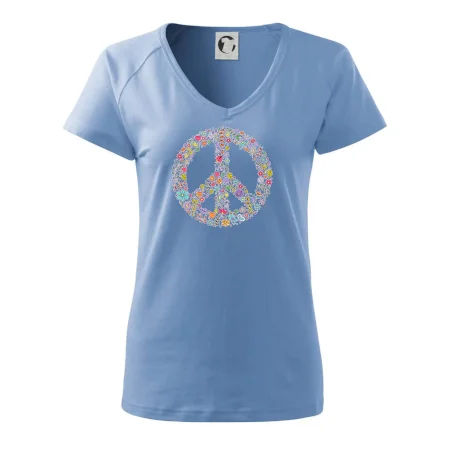 Peace symbol lístečky