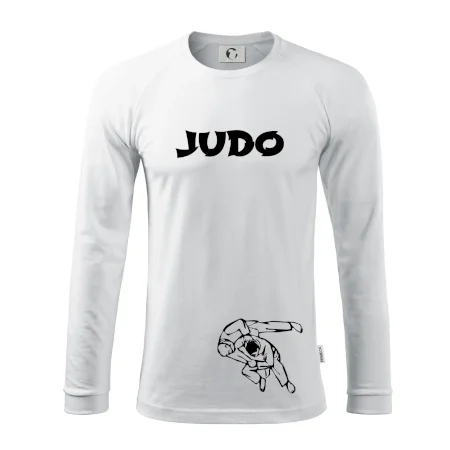 Judo nápis + postavy