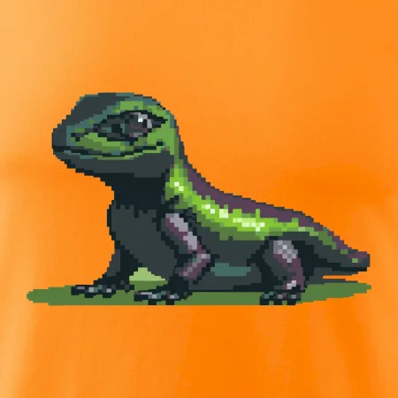 Leguán pixel