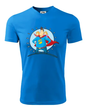 Táta superman - holka a holka