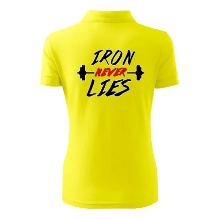 Iron never lies