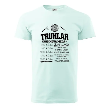 Hodinová mzda truhlář