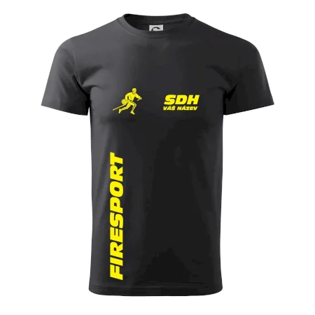 Hasičský sport SDH + váš název ŽLUTÁ