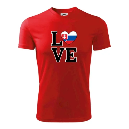 Love Slovenská vlajka