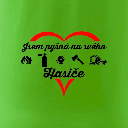 Jsem pyšná na svého hasiče