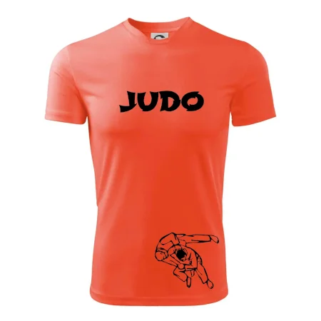 Judo nápis + postavy