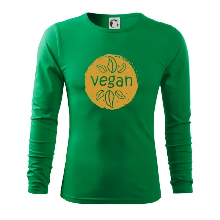 Vegan hnědá kruh