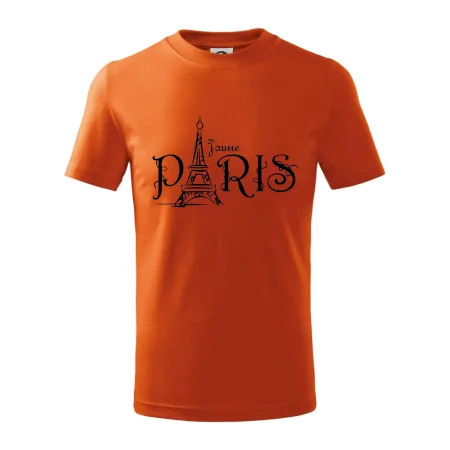 Paris nápis Eiffelovka rovný