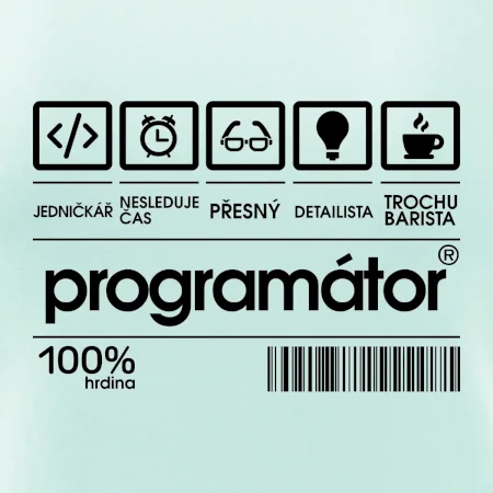 Čárový kód - programátor