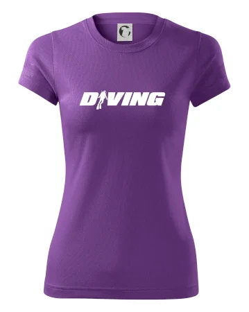Diving nápis potápěč