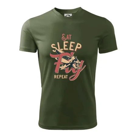 Eat Sleep Fly Repeat letadlo