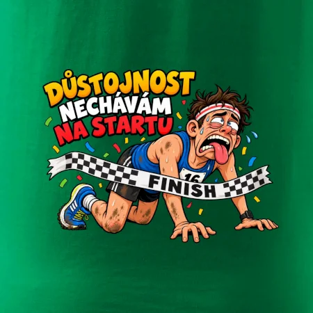 Běžec důstojnost nechávám na startu