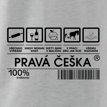 Čárový kód  - Pravá Češka