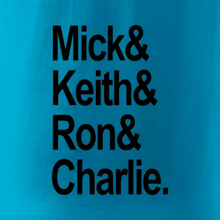 Mick Keith Ron Charlie