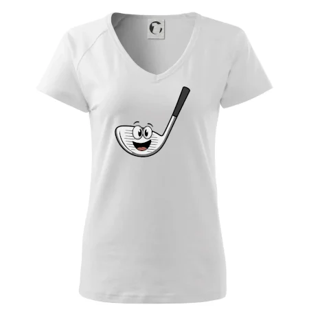 Parové triko - Golfová hůl a míček