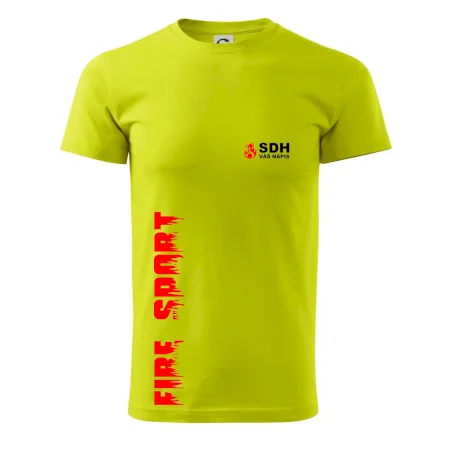 SDH nápis (oheň, firesport, název sboru - vlastní nápis)