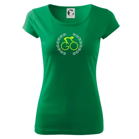 GO cyklista (fluo potisk)