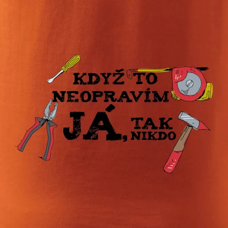 Když to neopravím já, tak nikdo barevné