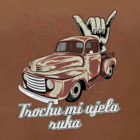 Trochu mi ujela ruka