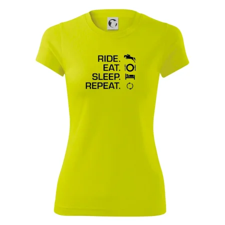 Ride Eat Sleep Repeat koně