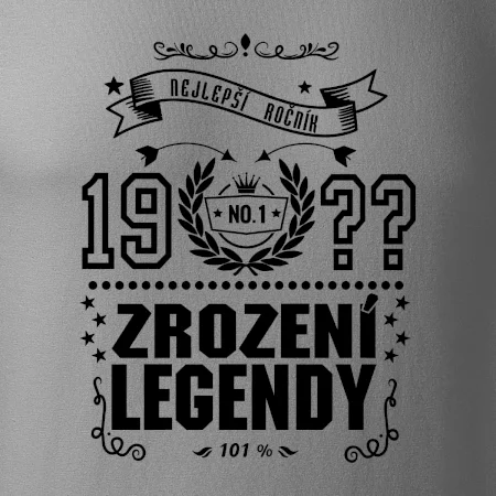Zrození legendy - pro všechny - vlastní letopočet