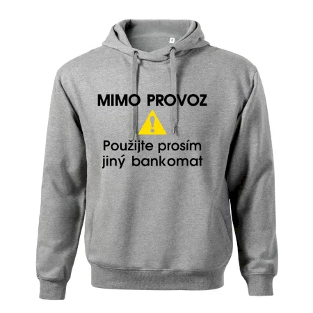 Mimo provoz - použijte jiný bankomat
