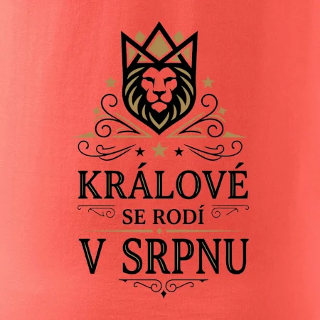 Lev s korunou - králové se rodí v srpnu