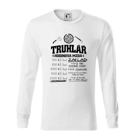 Hodinová mzda truhlář
