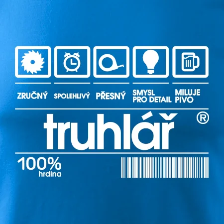 Čárový kód truhlář