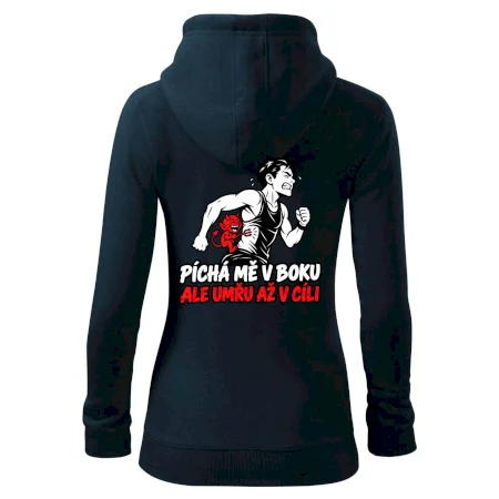 Běžec píchá mě v boku