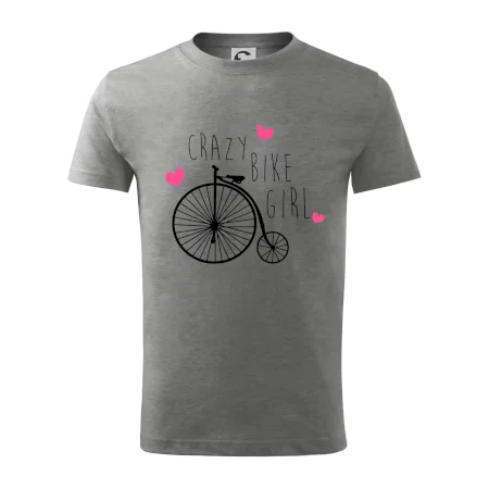 Crazy bike girl