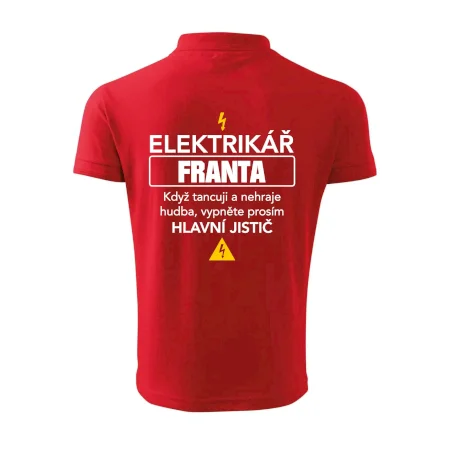 Jméno - Elektrikář - hlavní jistič