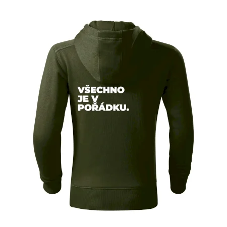 VŠECHNO JE V POŘÁDKU.