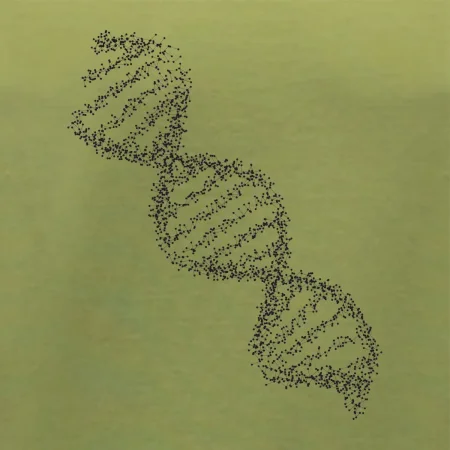 DNA černobílé