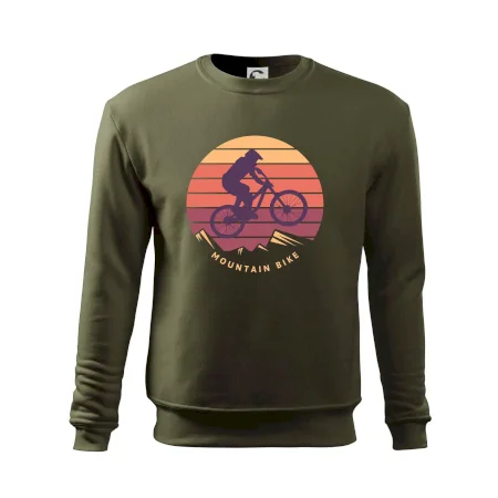 MTB barevné kolo západ slunce