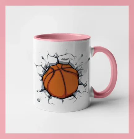 Basketbal míč v triku