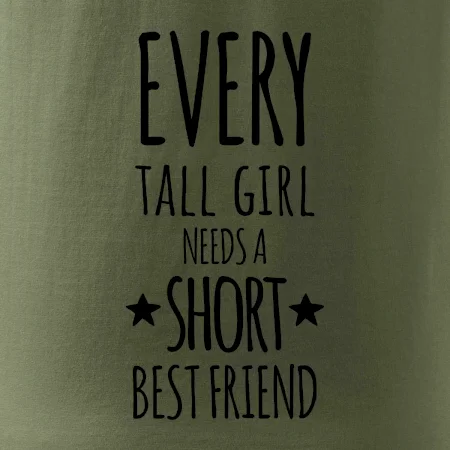 Every tall girl needs a short best friend