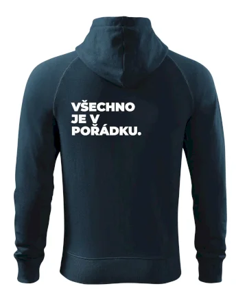 VŠECHNO JE V POŘÁDKU.