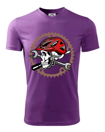 Lebka biker opravář