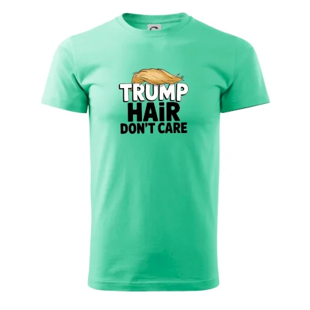 Trump hair dont care