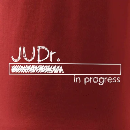 In progress titul JUDr. doktor/ doktorka práv